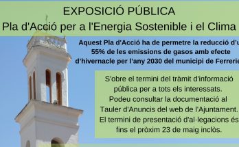 Exposició pública - PAESC