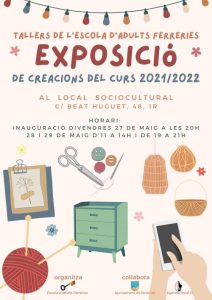 Exposició Escola d'adults de Ferreries